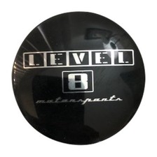 Level 8 Wheels 80584 Xb3490004 Black Wheel Sticker 1.75 Inch Diameter