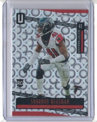 SHARROD NEASMAN 2019 Panini Unparalleled RC Rookie GROOVE SP #138 FALCONS