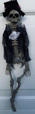 Halloween 16" Hanging Groom Skeleton Figure Decoration 2010 Magic Power