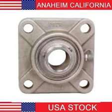 SSUCF211-55mm Stainless Steel Flange 4 Bolt 55mm Bore Mounted Bearings 14906