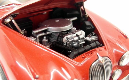 Model Icons 1/18 Scale Diecast - 2010001 Jaguar Mk2 Carman Red RHD - Picture 4 of 7