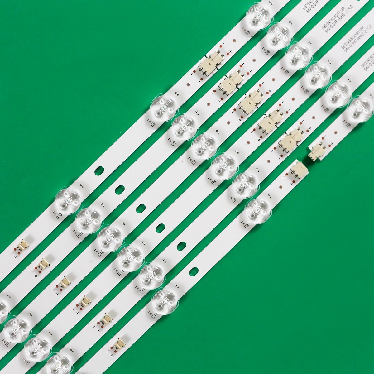 10Set LED Backlight strips For EHT58H16-ZMG SJ.HZ.D5800802-2835R-M