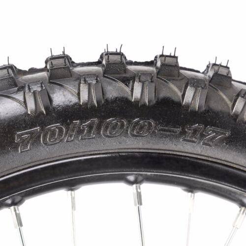 70/100-17 Front Wheel Tire Rim for Dirt Bike Apollo RFZ SSR Coolster 125cc 150cc - Picture 5 of 8