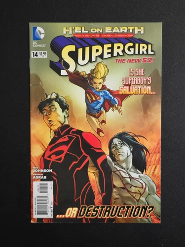 DC Comics Supergirl #14 January 2013 Mahmud A Asrar Cover