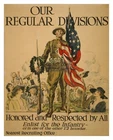 WW1 WAR TIME INFANTRY "HONORED RESPECTED BY ALL" RECRUITING POSTER 8X10 PHOTO