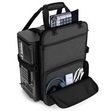Pc Tower Carrying Strap With Handle Desktop Carrying Case With Pockets For Keybo