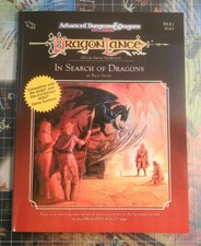 DLE1 In Search of Dragons - Dragonlance - Dungeons & Dragons - D&D - AD&D