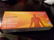 Body Comfort Twin Bundle Deep Heat Packs - 2 Pocket, 2 Hand, 2 Foot Packs NEW 