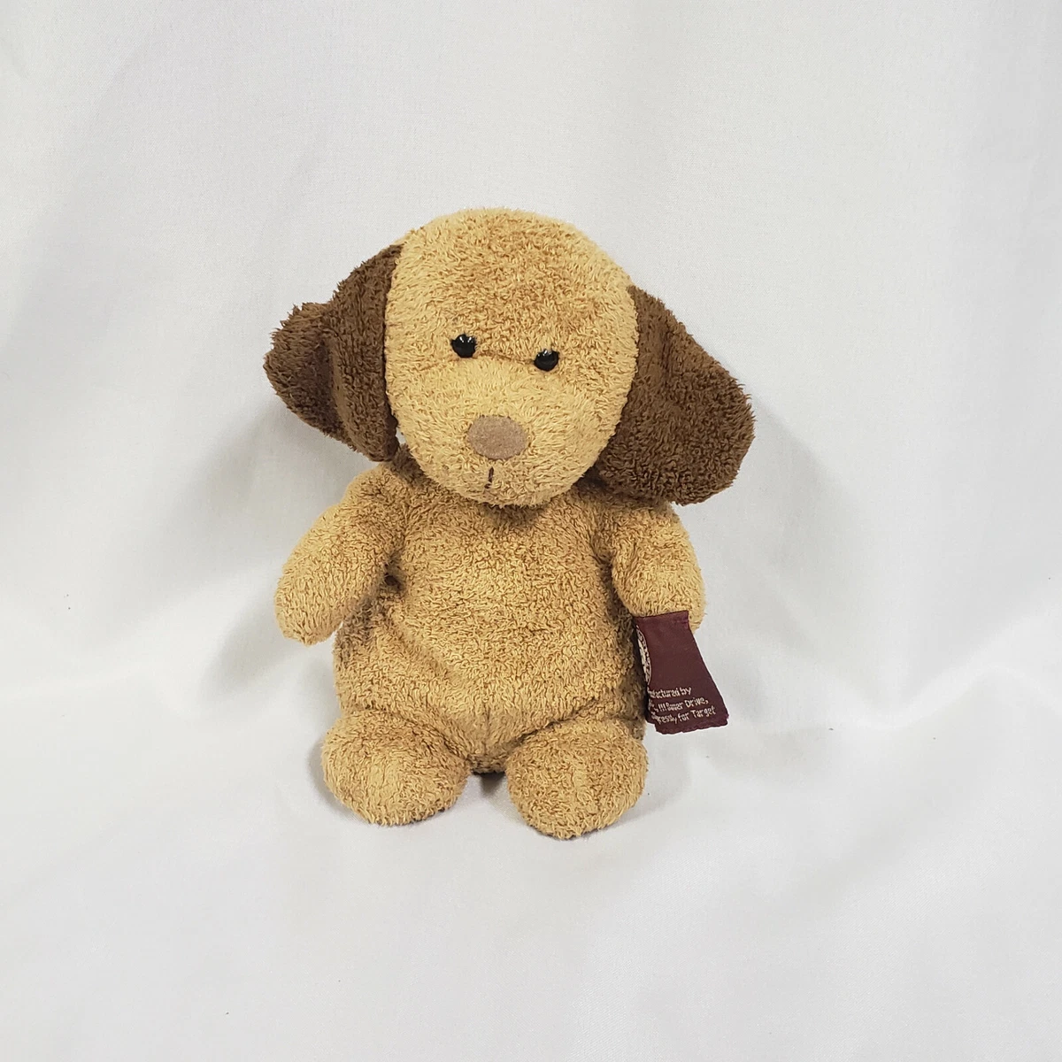 RB Collections for Target Russ Berrie Stuffed Plush Brown Chamoios Beanbag Dog