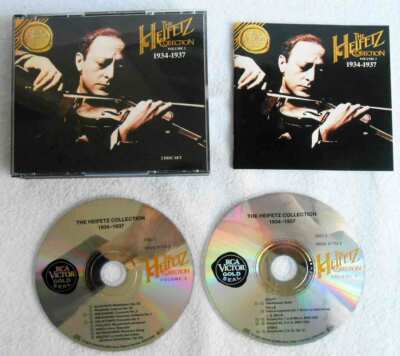 2CD Jascha Heifetz: Heifetz Collection Vol. 3 - 1934 - 1937 (BMG