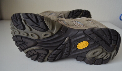 Merrell Women's Size 7.5 Moab Dusty Olive Vibram Hiking Shoes J88796 - Picture 8 of 11