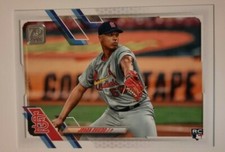 2021 Topps Series 2 JOHAN OVIEDO RC Rookie Card #535 Cardinals. rookie card picture