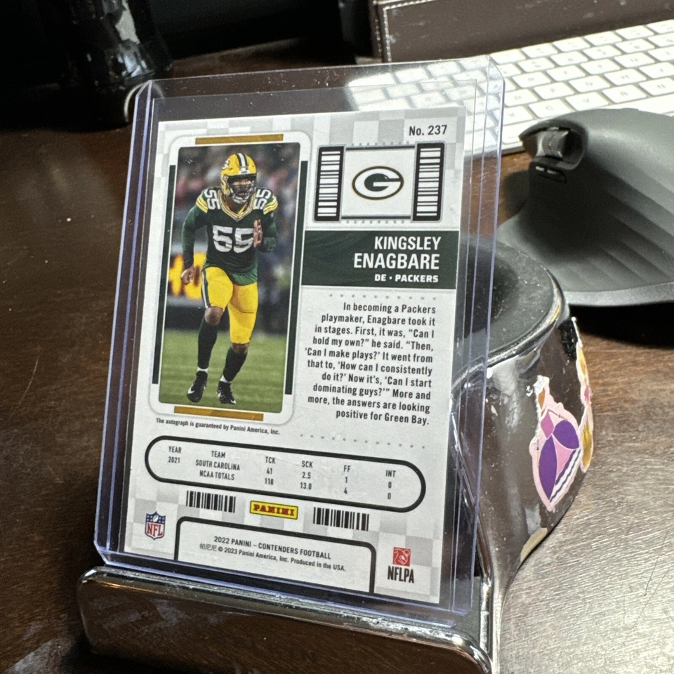 2022 contenders kingsley enagbare auto - Image 2 of 2