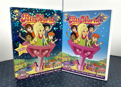Polly Pocket - PollyWorld The Movie (DVD, 2006, Universal) Polly World Cartoon