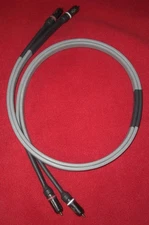 AUDIO METALLURGY AG-0 INTERCONNECTS *1 METER PAIR* W/RCAs *$460*