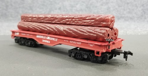 Coche plano Bachman HO con registros Louisville y Nashville 24562 | Zustand: Used