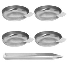 5 Pcs Plateau En Acier