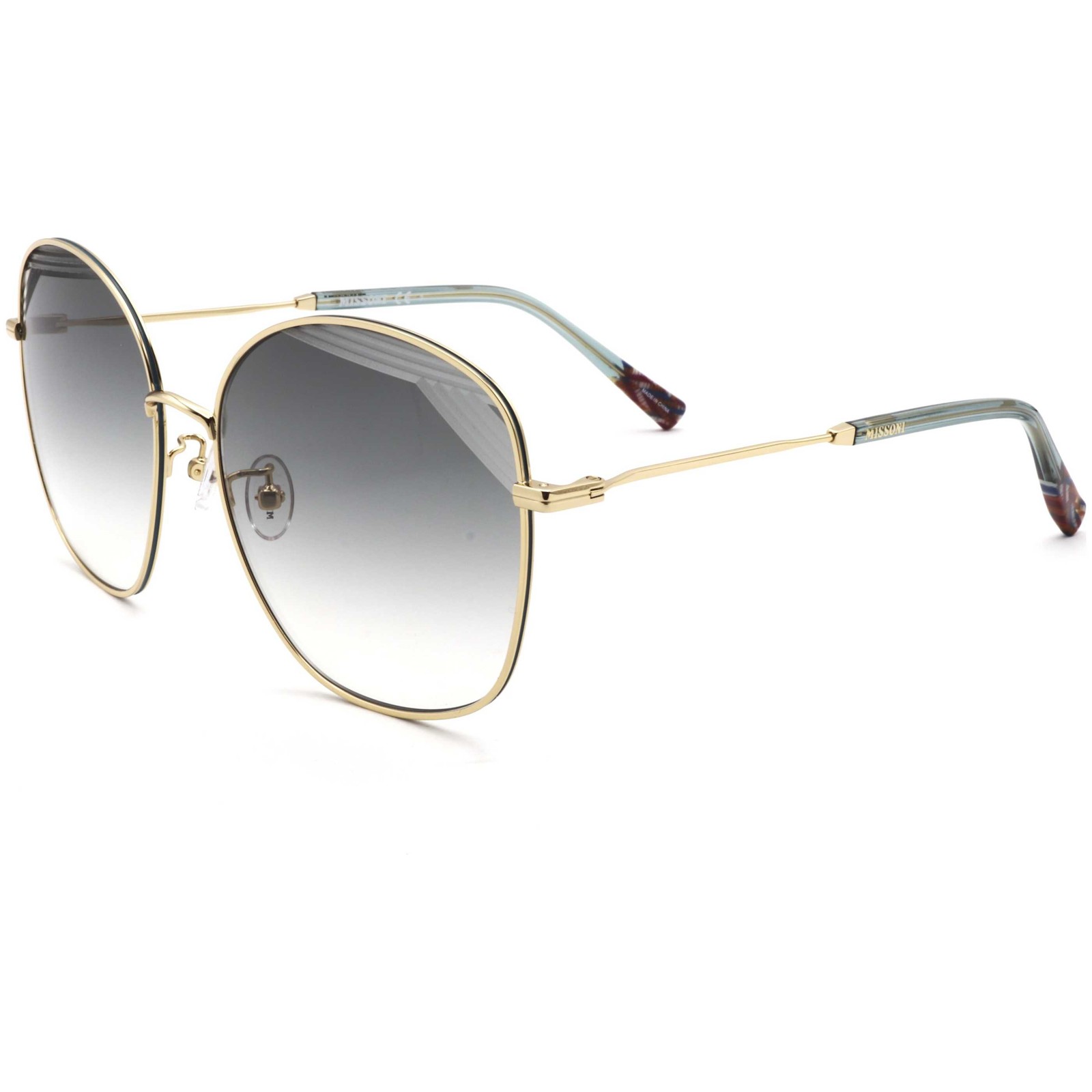 Missoni Womens 59mm Gold Sunglasses MIS0014-S-PEF-59 10690₽