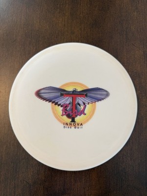 Innova Champion TeeBird Disc w/Custom T-Bird Winged Stamp Design - Opaque White