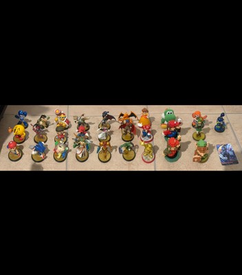 Amiibo Lot    28 Figures + 1 Shadow Mewtwo Card