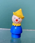 Vintage Fisher Price Little People Rare Whoops Clown with Blue Body oops