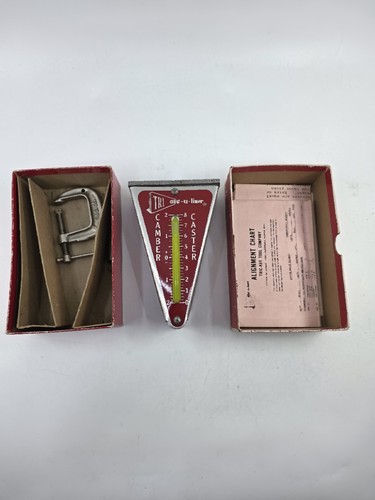 ​Vintage Tric-Kee Tri-Ang-U-Liner Wheel Alignment Tool Camber Caster Gauge 66-B