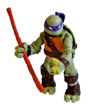 Teenage Mutant Ninja Turtles 4.5'' Donatello Action Figure Viacom 2012 READ