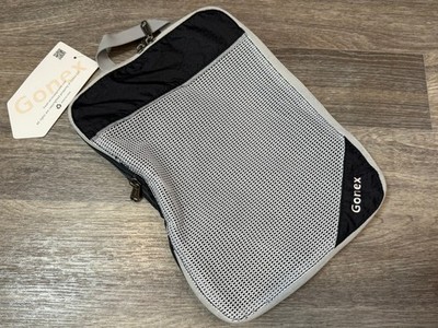 Gonex Packing Compression Cube Mesh Luggage Organizer Travel Double Zipper Black