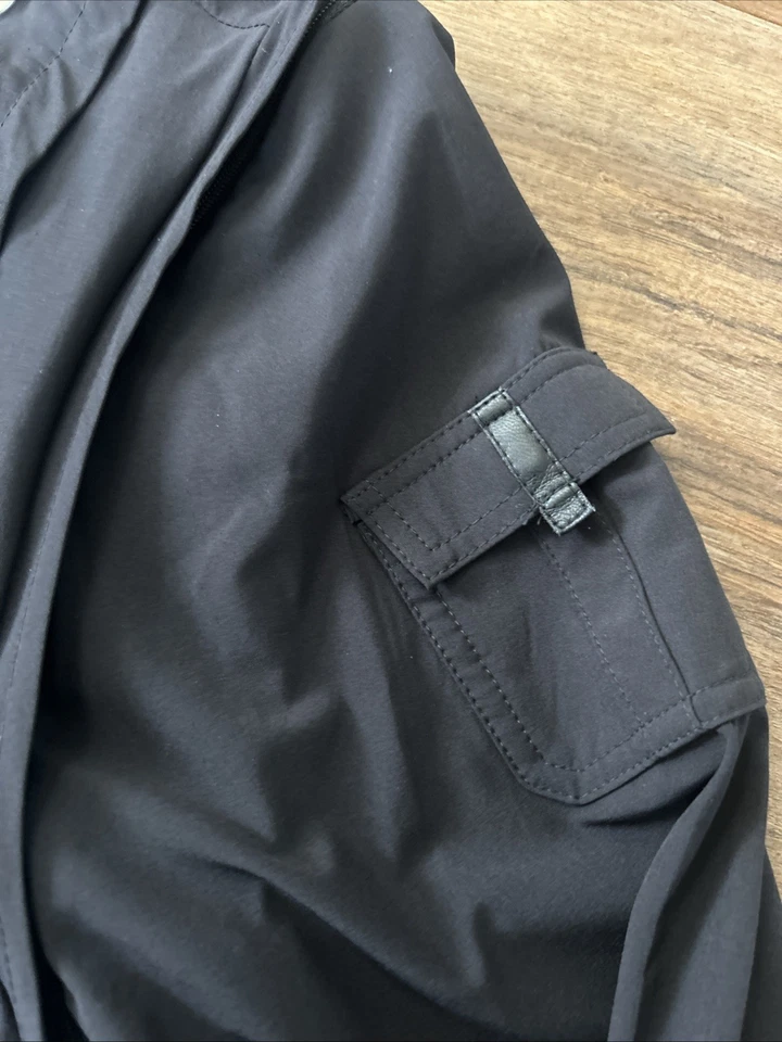 Chaqueta de golf Jamie Sadock negra con cremallera talla XL elegante de ocio deportivo Foto 3 de 4