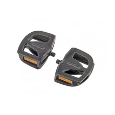 Pair Of Ergonomic EP1 City Trekking Pedals Black 86060001 ERGOTEC Bicycle