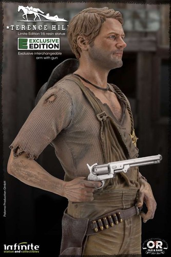Terence Hill Old&Rare 1/6 Web Exclusive Ed. Resin Statue Infinite Statue - Picture 3 of 4
