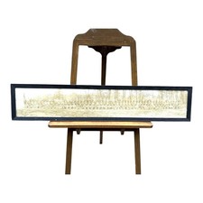 Antique WWI Panoramic Photo Camp Zachary Taylor Louisville KY - Framed Yard Long