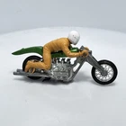 Hot Wheels RRRumblers Vintage 1971 High Tailer Chopper Green Tan Driver Read