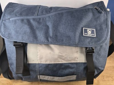 Oiwas 15 Inch Laptop Men Messenger Bag Fashion Travel Sling Shoulder Bag Blue 