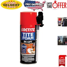 Versatile Spray Foam Sealant - 12oz for Indoor and Outdoor Use, Fills Large Gaps