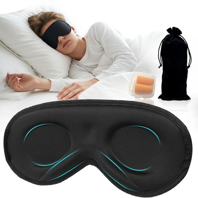 #ad 3D Sleep Mask for Kids amp; Teens 8 18 Years Zero Pressure amp; Blackout Eye Cov... $21.63