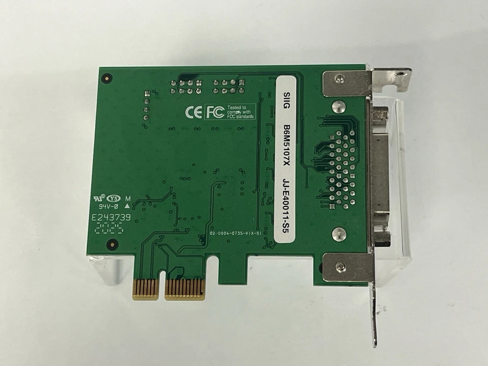 SIIG Inc. SIIG IO JJ-E40011-S5 DP CyberSerial 4S PCIE Low Profile - Image 3 of 3