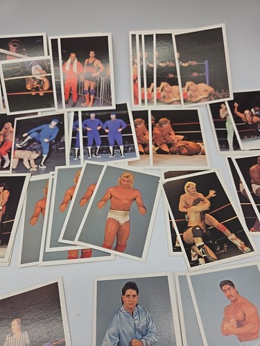 VTG 1988 NWA Wonderama Wrestling Incomplete Card Set Lot of 130Cards/Doubles/VG+ - Picture 18 of 24