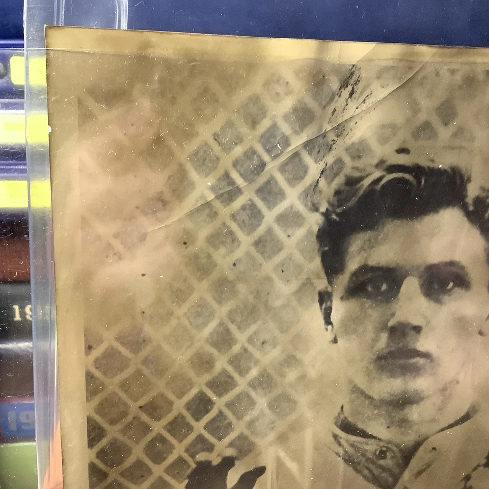 Foto de prensa de la estrella de fútbol americano Ernie Vick de Michigan de 1921-22 Foto 3 de 4