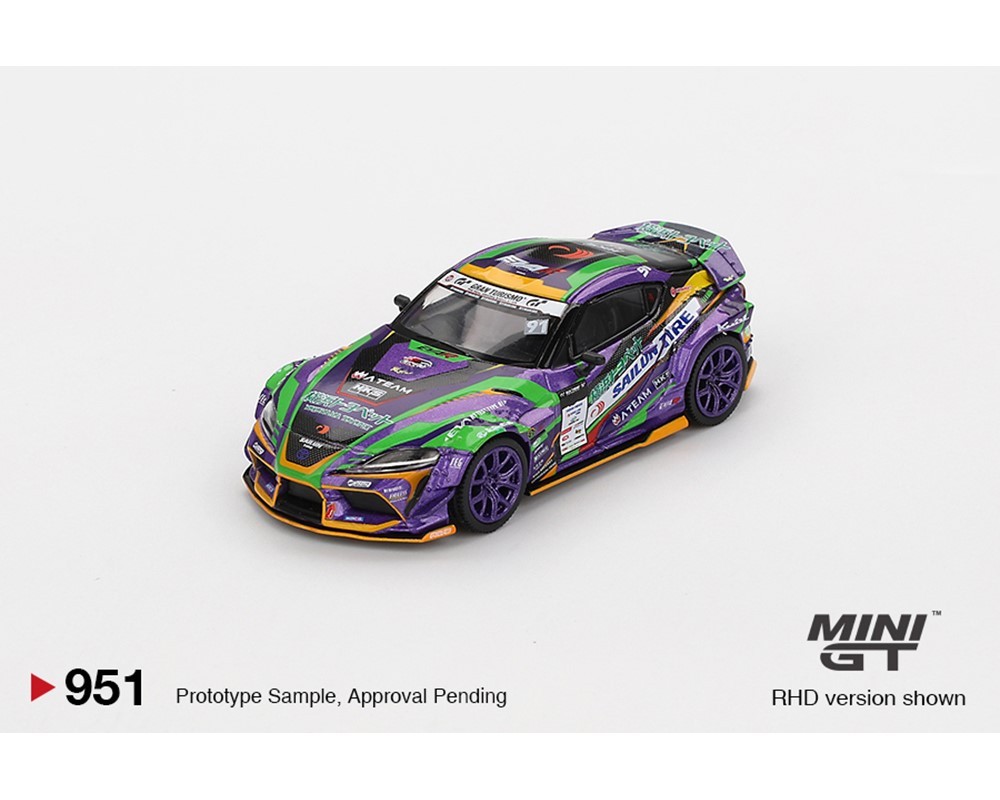 Mini GT 1:64 Japan Exclusive Toyota GR Supra KUHL 2021 D1GP RACING