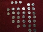 washington silver quarters 30 lot plus 3 cana Nice 1930's 40's 50's 60's