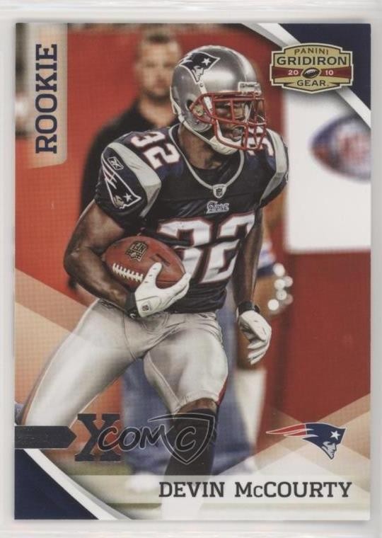 Devin McCourty Panini Gridiron Gear #181 Silver Xs