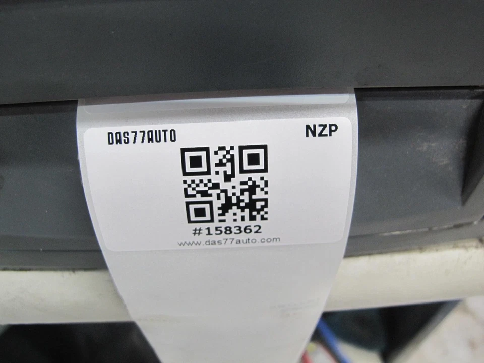 90-96 NISSAN Z32 300ZX 2+2 REAR SEAT UPPER & LOWER CLOTH CUSHION GRAY OEM - Image 2 of 4