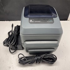 Zebra GX430t DT/TT  Label Printer GX43-102412-000 USB Ethernet Cutter 300dpi