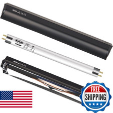 ReptiKing T8 UVB Reptile Light Kit, 15W UVB Light Fixture and 10.0 UVB Lamp Bulb