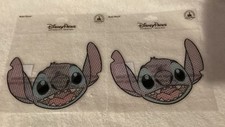 Authentic Disney Parks STITCH Window Decal Car Auto Sticker LILO Lot Of 2 NEW