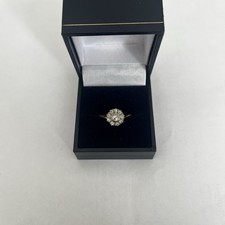 18 Carat Gold Marked Vintage Engagement Ring