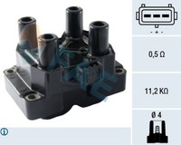 Fae ZüNdspule 80289 FüR Frontera Omega Vectra J89 Astra Calibra Cc T92 C89 Opel