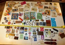 JUNK DRAWER Clean Out Toy Vintage Greeting Cards Magnets Knife 100 item lot