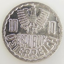 10 Groschen - Aluminium - VF - 1981 - Austria - Coin [EN]